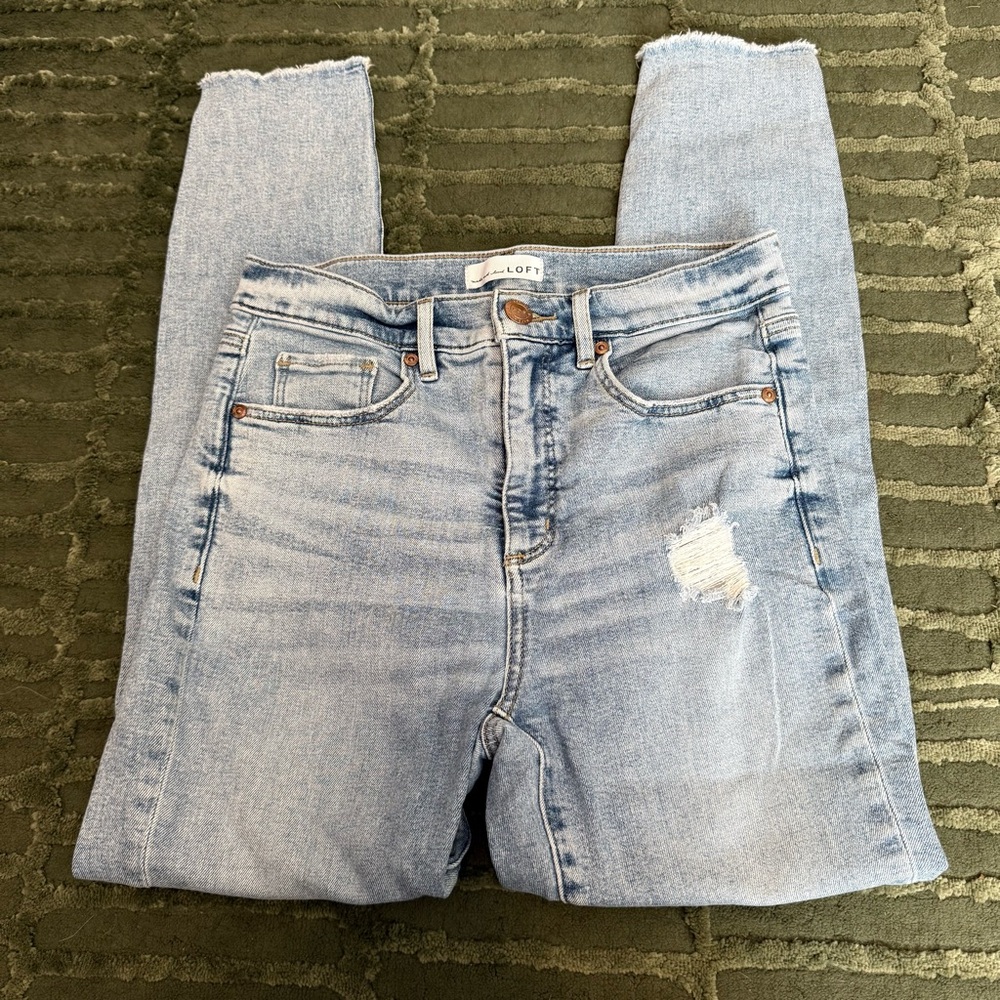 LOFT Light Blue Women's Skinny Jeans